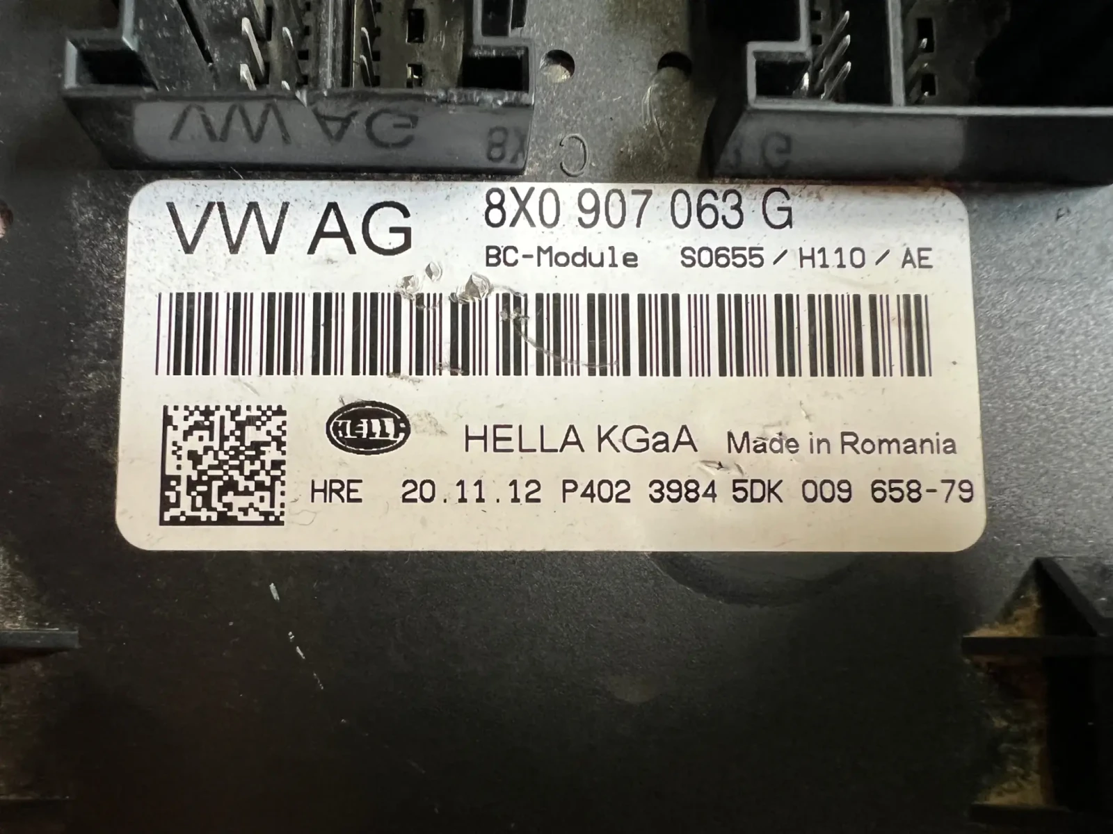 8X0907063G BCM  AUDI A1 HELLA  5DK009658-79 8X0 907 063 G 5DK 009 658-79 | Mobile.bg   2