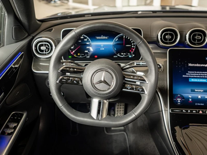 Mercedes-Benz C 300 e/ AMG/ PLUG-IN/ NIGHT/ LED/ KEYLESS/ , снимка 7 - Автомобили и джипове - 50866273