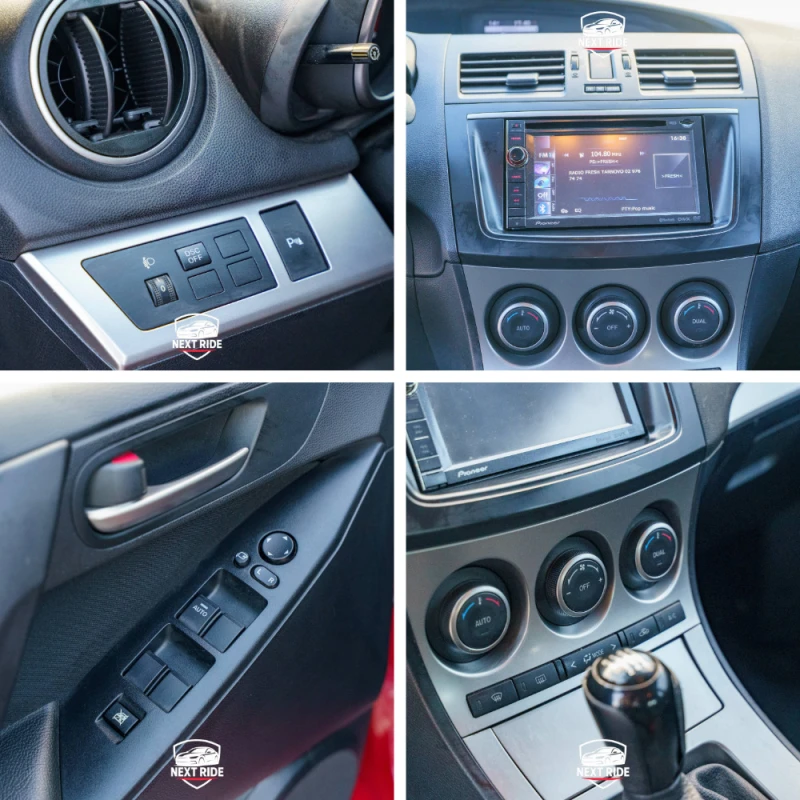 Mazda 3 1.6 HDI, Регистрирана, ТОП състояние, снимка 16 - Автомобили и джипове - 52052971