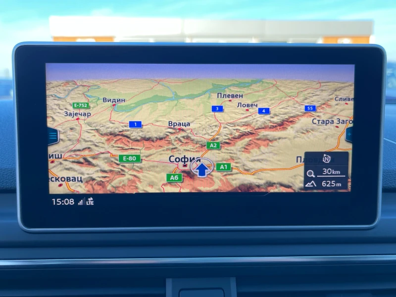 Audi A4 S Line 2.0 TFSI 252 к.с Auto Pano HUD Full, снимка 14 - Автомобили и джипове - 52838269