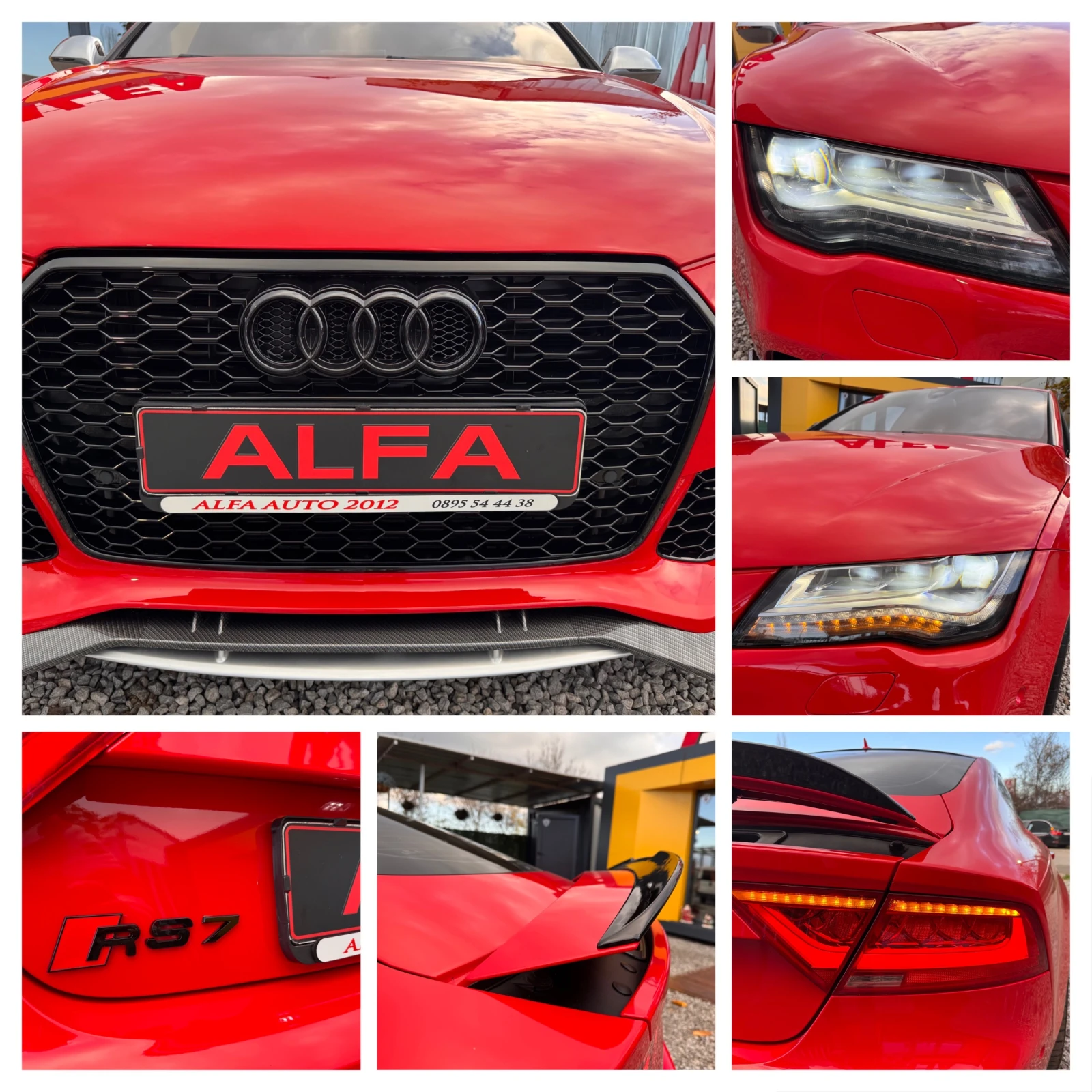 Audi A7 4.0T/RS7 TUNING/MILLTEK-ГЕНЕРАЦИЯ/ПОРЪЧКОВА КОЛА// - изображение 8