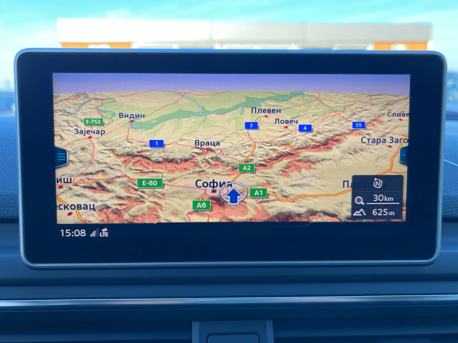 Audi A4 S Line 2.0 TFSI 252 �.� Auto Pano HUD Full | Mobile.bg � ����������� 14