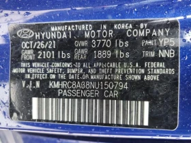 Hyundai Venue ВИДЕО НА МОТОР* CARFAX* БЕЗ ПЪРВОНАЧАЛНА - 16575 лв. - 32057948 12