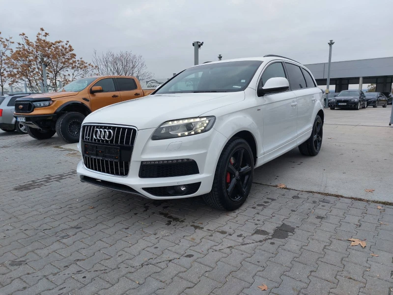 Audi Q7 * * * 3.0TDI S-LINE 7-МЕСТЕН DISTRONIC * * * , снимка 1 - Автомобили и джипове - 48257298