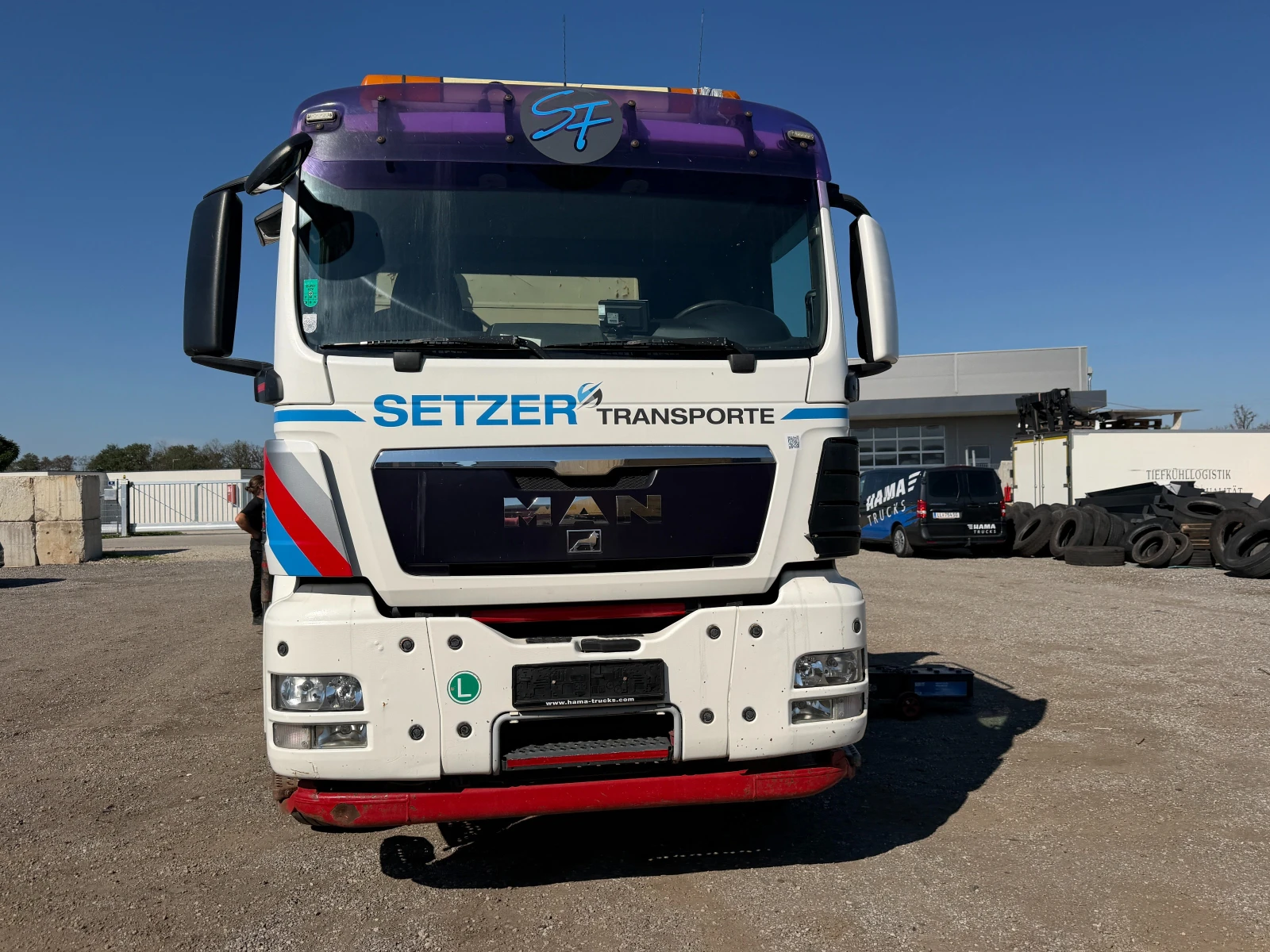 Man Tgs 6х2-Кран, Самосвал, Нов внос, , , , снимка 3 - Камиони - 56300378