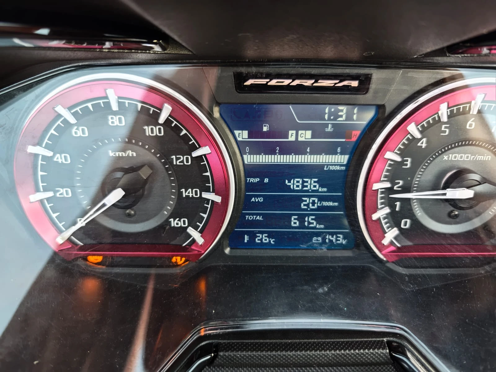 Honda Forza 125 Special Edition - 615km, снимка 6 - Мотоциклети и мототехника - 53801893