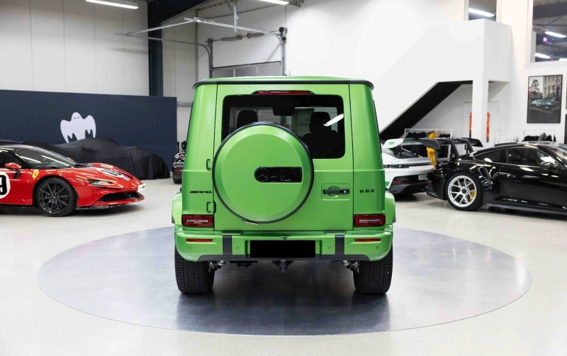Mercedes-Benz G 63 AMG /FACELIFT/GREEN HELL/BURM/ACTIVE RIDE/NIGHT/360/ , снимка 6 - Автомобили и джипове - 50441978