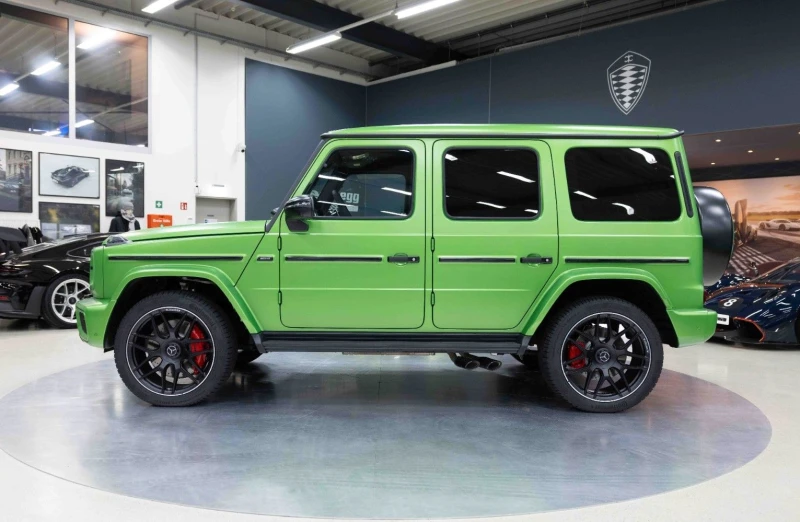 Mercedes-Benz G 63 AMG /FACELIFT/GREEN HELL/BURM/ACTIVE RIDE/NIGHT/360/ , снимка 4 - Автомобили и джипове - 50441978