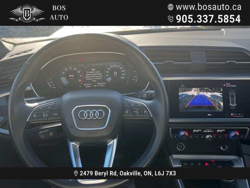 Audi Q3 Komfort * 40 TFSI * АвтоКредит* (ЦЕНА ДО БГ), снимка 14 - Автомобили и джипове - 53429812