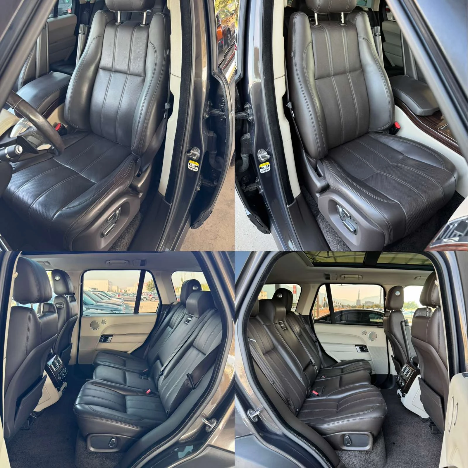 Land Rover Range rover 3.0* 250ps* КОЖА* НАВИ* КАМЕРА* ПАНОРАМА* , снимка 12 - Автомобили и джипове - 55592374