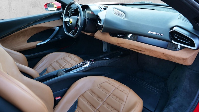 Ferrari 296GTB = Carbon Exterior & Interior= Гаранция, снимка 12 - Автомобили и джипове - 45778423