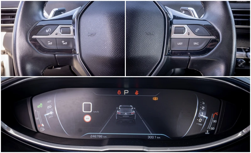 Peugeot 3008 1.6HDI-ПЕРФЕКТНА-6М.ГАРАНЦИЯ-РЕАЛНИ КМ., снимка 13 - Автомобили и джипове - 53111529