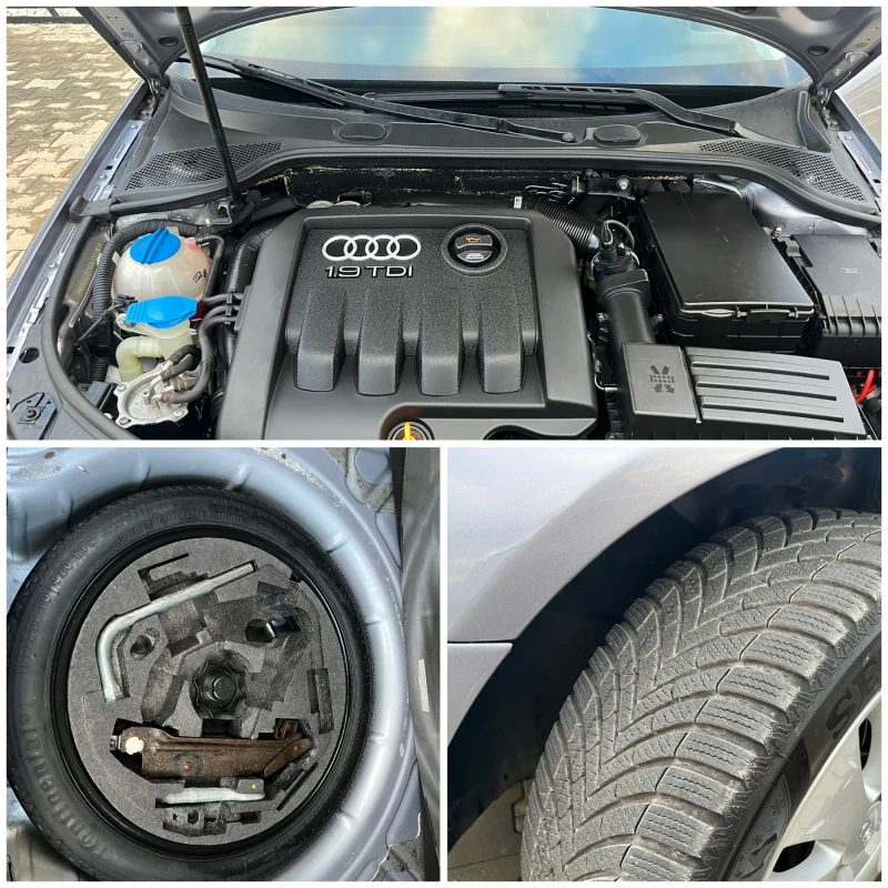 Audi A3 1.9TDi 105к.с. SPORTBACK Уникат!!!, снимка 16 - Автомобили и джипове - 53459853