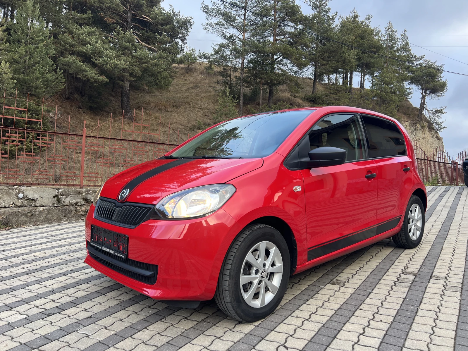 Skoda Citigo Нов внос, 86000км., Клима, ,  - изображение 2