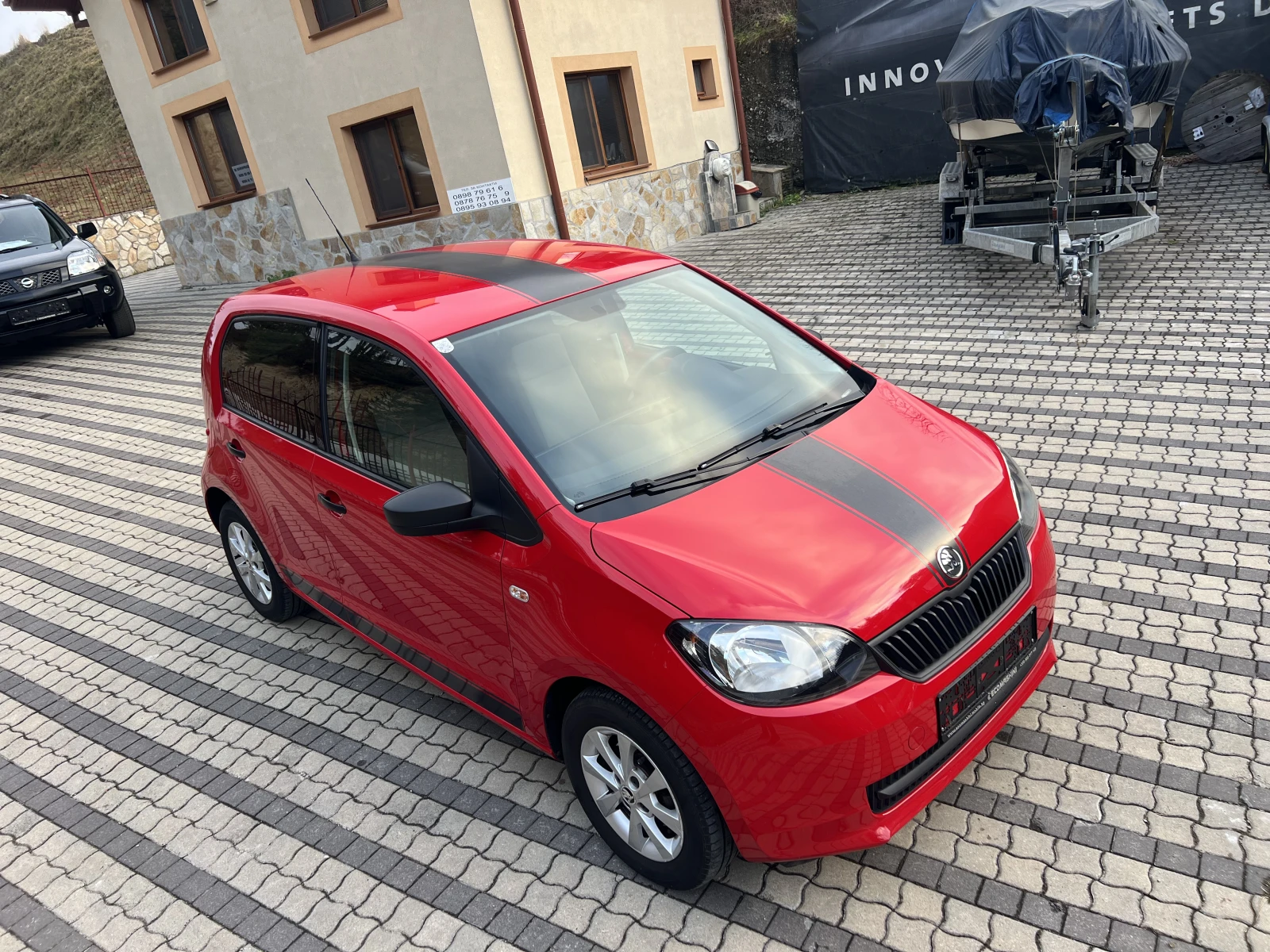 Skoda Citigo Нов внос, 86000км., Клима, ,  - изображение 4