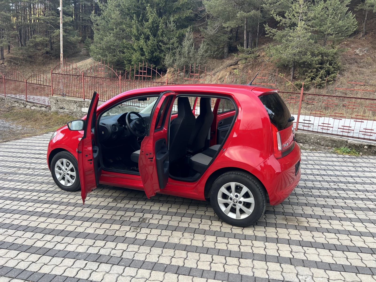 Skoda Citigo Нов внос, 86000км., Клима, ,  - изображение 3