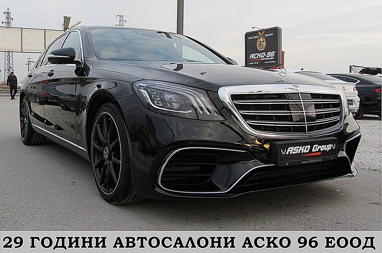 Mercedes-Benz S 350 AMG-line/LONG/PANORAMA/360-k/9gt/FACE/ЛИЗИНГ - изображение 3