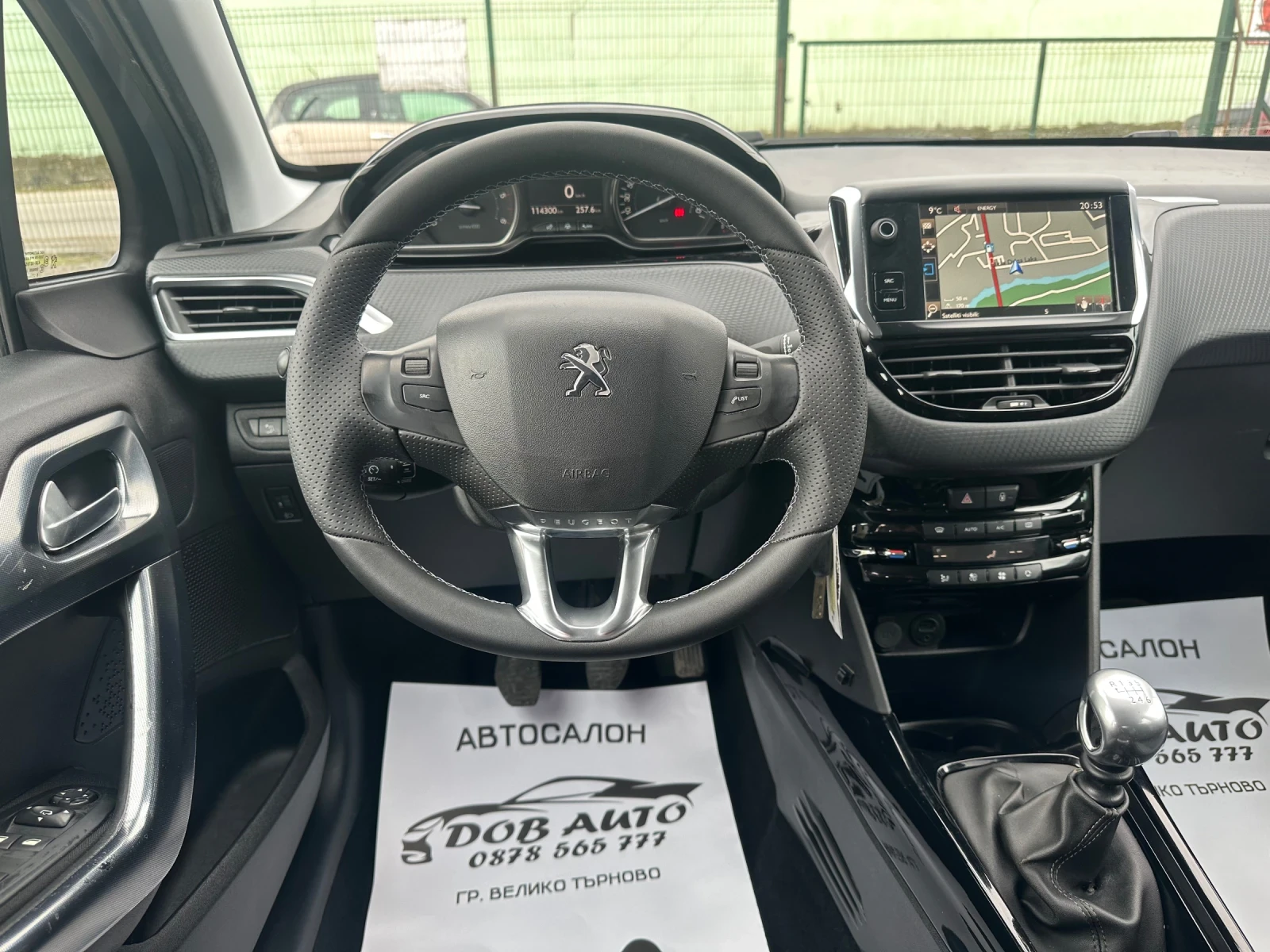 Peugeot 2008 1.6HDI-114000км-120к.с-ALLURE-LED-NAVI, снимка 11 - Автомобили и джипове - 53890163