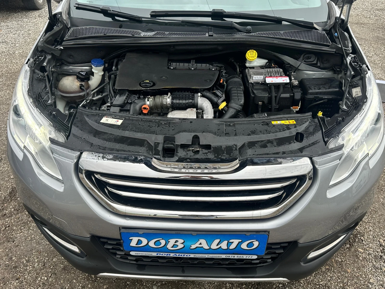 Peugeot 2008 1.6HDI-114000км-120к.с-ALLURE-LED-NAVI, снимка 17 - Автомобили и джипове - 53890163