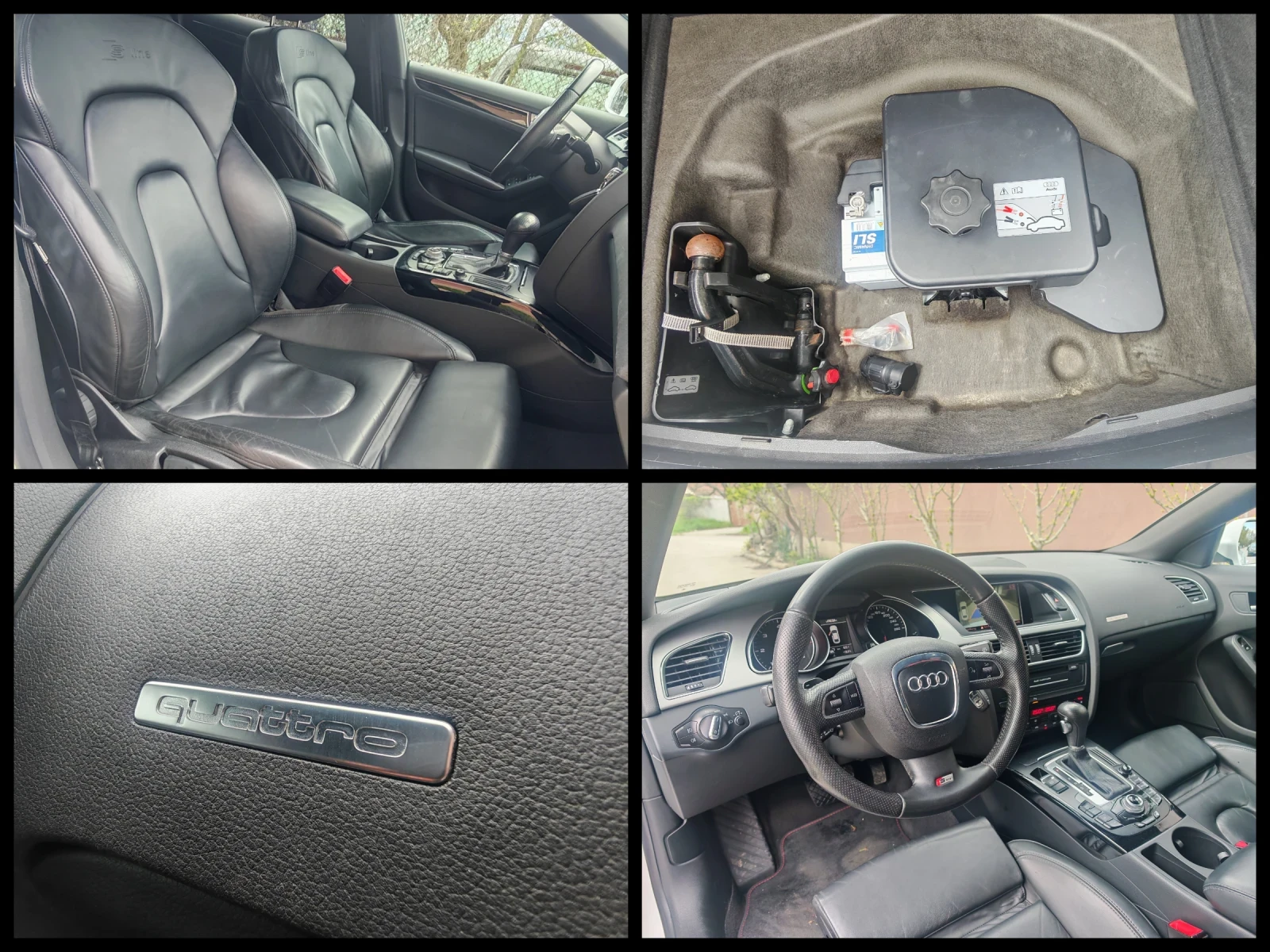 Audi A5 3.0D QUATTRO S LINE 239HP// ТОП //КАМЕРА/, снимка 16 - Автомобили и джипове - 54377927