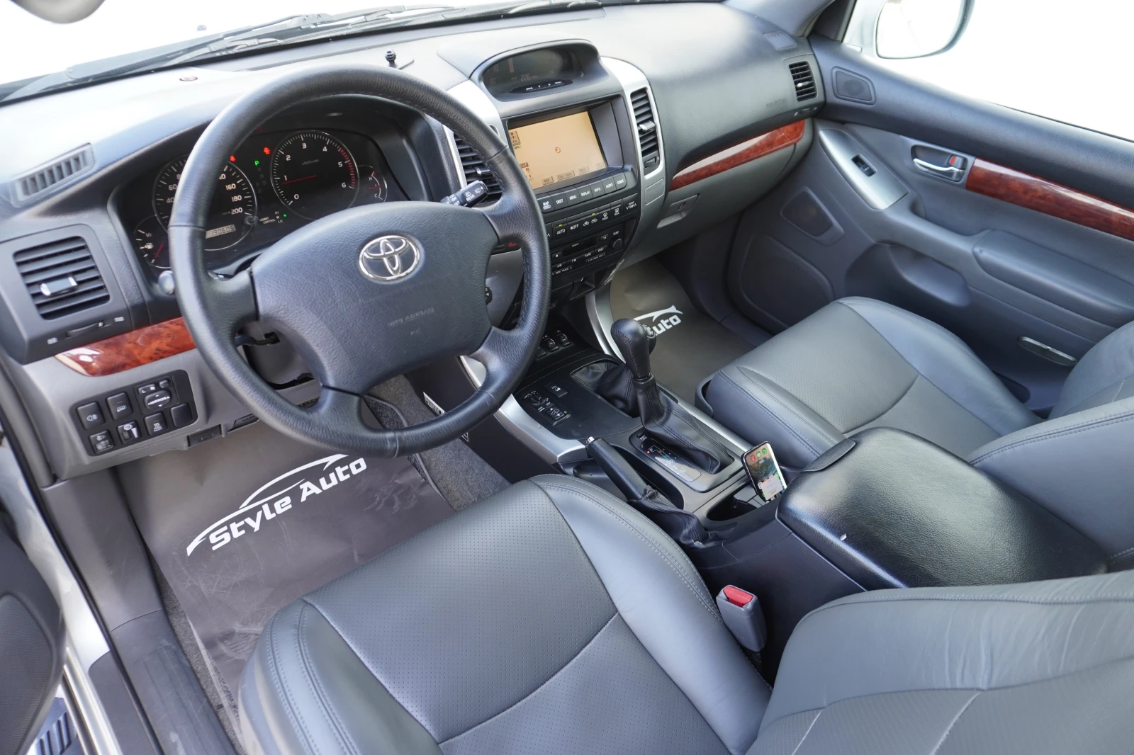 Toyota Land cruiser 3.0D-4D LUXURY/АВТОМАТ, КОЖА, НАВИГАЦИЯ, снимка 9 - Автомобили и джипове - 55656420