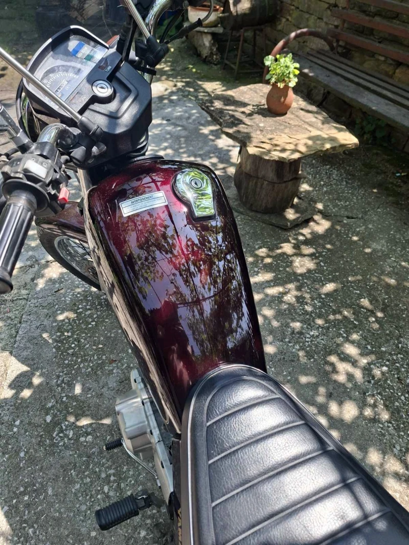 Yamaha Sr 125 ПЕРФЕКТЕН, снимка 7 - Мотоциклети и мототехника - 51697045