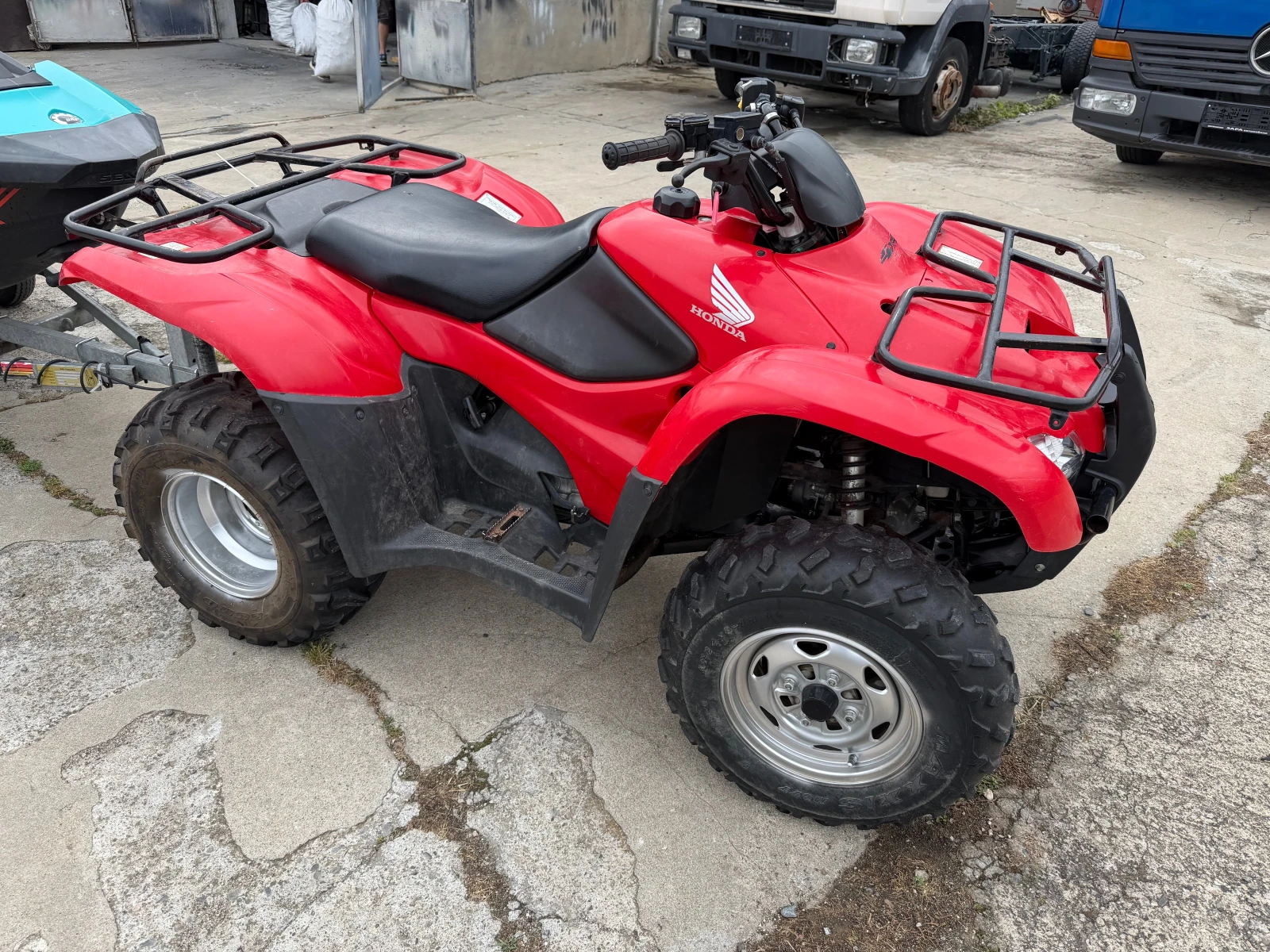 Honda Trx 420 AUTOMATIC , снимка 8 - Мотоциклети и мототехника - 55097777