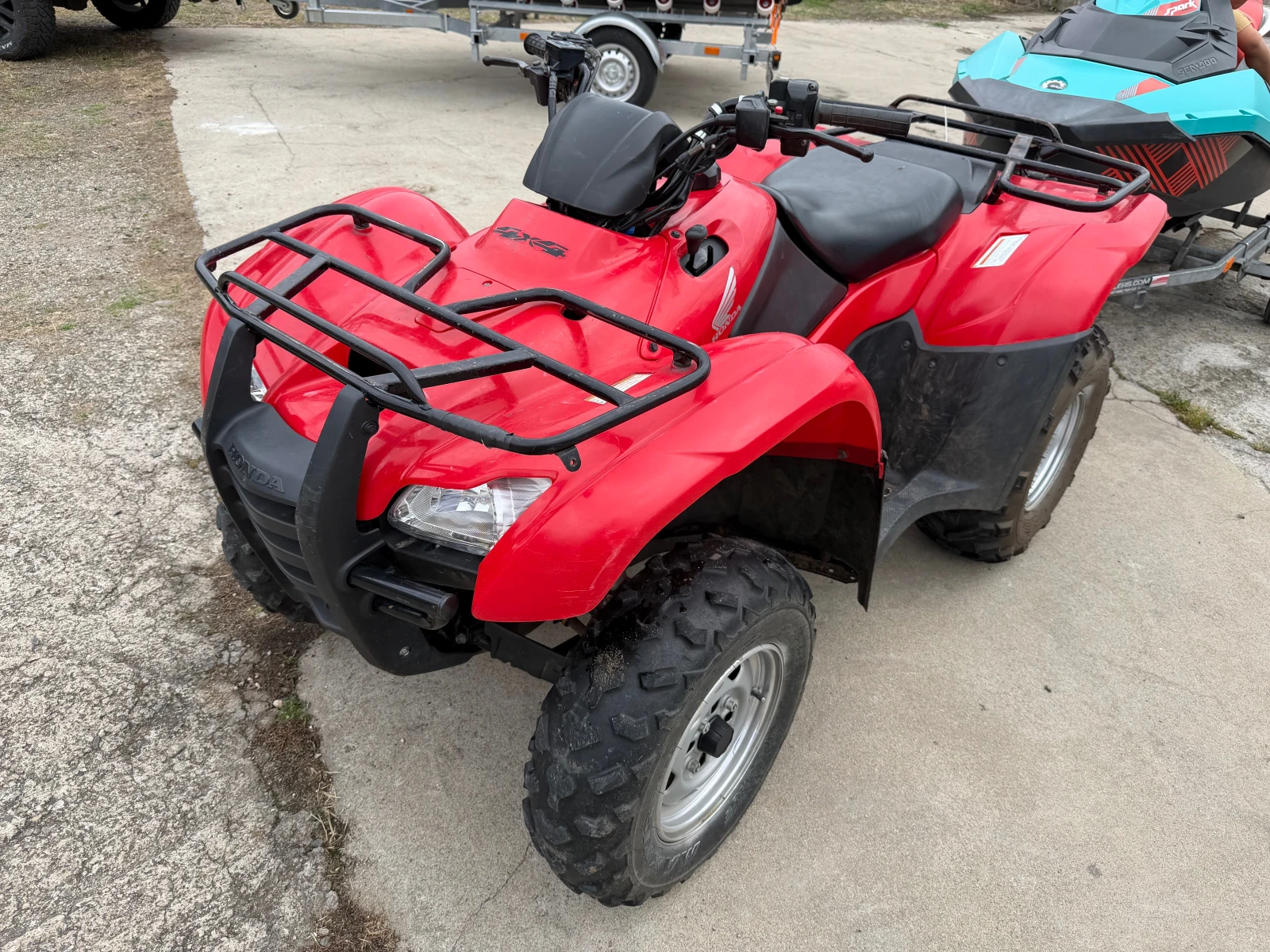 Honda Trx 420 AUTOMATIC , снимка 3 - Мотоциклети и мототехника - 55097777