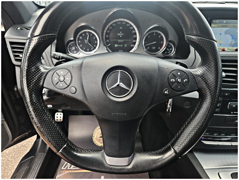 Mercedes-Benz E 350 AMG/COUPE/191хил км/AVTOMAT/NAVIGATION, снимка 11 - Автомобили и джипове - 46388195