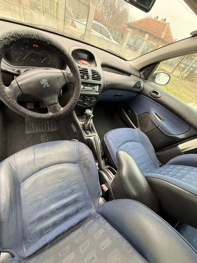 Peugeot 206 2.0 HDI КЛИМАТИК, снимка 6 - Автомобили и джипове - 49037367