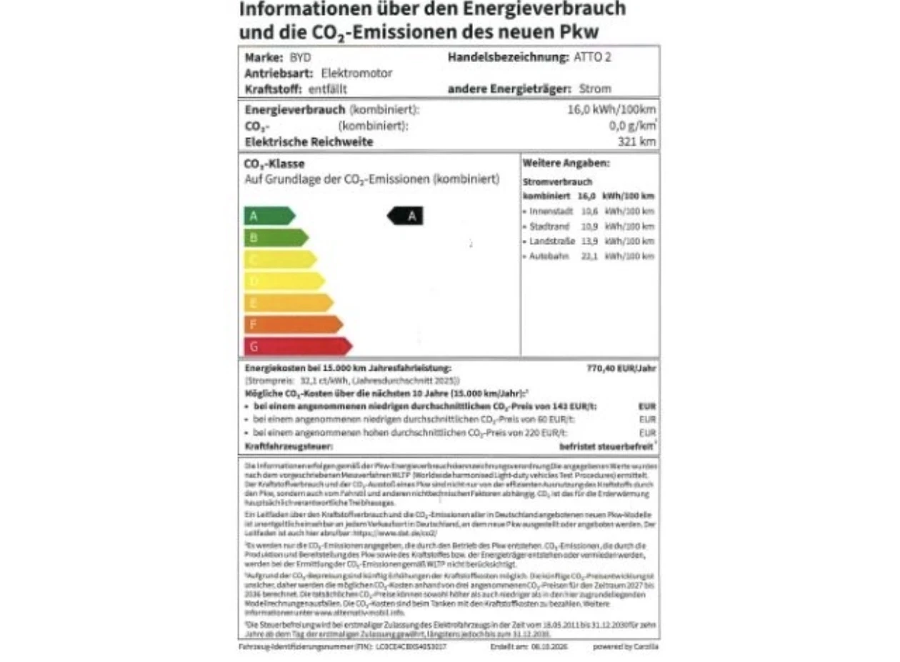 BYD Atto 2 Active 45, 1 kWh Panorama Navi Leder Panor | Mobile.bg � ����������� 12