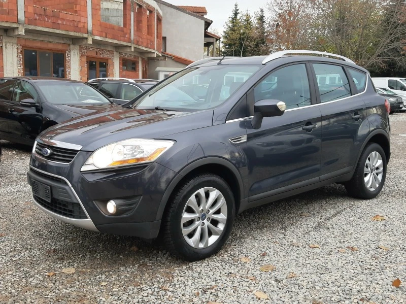 Ford Kuga 2.0TDCI 6ск. КОЖА * TITANIUM* 3ключа * УНИКАТ* , снимка 1 - Автомобили и джипове - 43253788