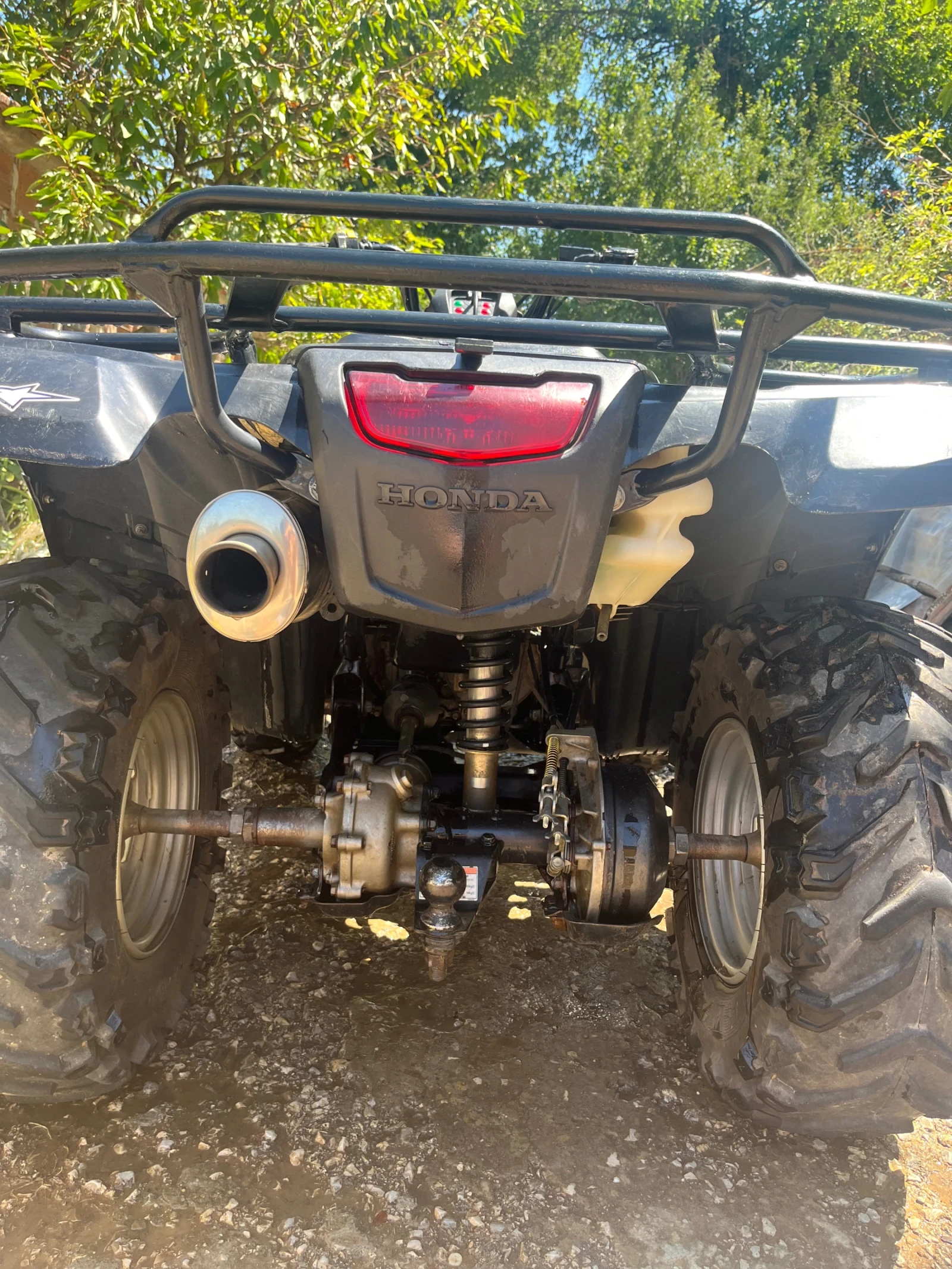 Honda Trx Сменено бутало, каре, гуми, ръкохватки, заден лаге, снимка 3 - Мотоциклети и мототехника - 54904669