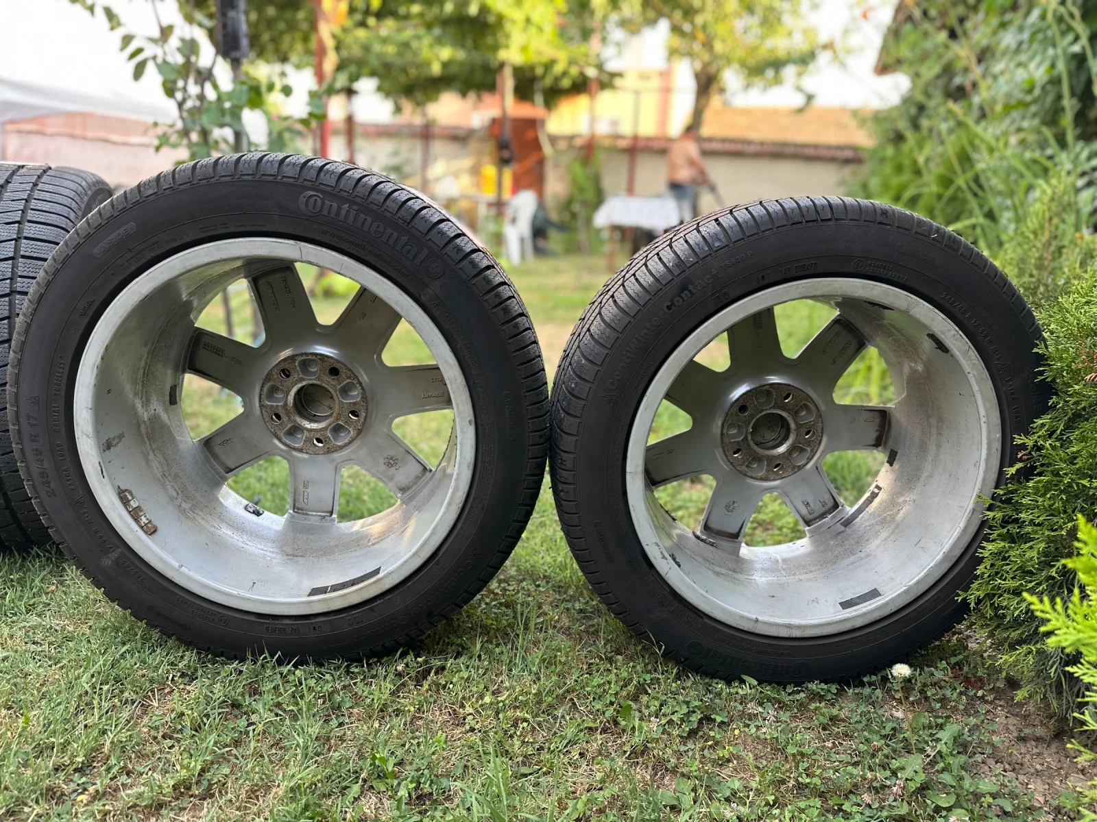 Гуми с джанти Continental 245/45R17, снимка 4 - Гуми и джанти - 53960237