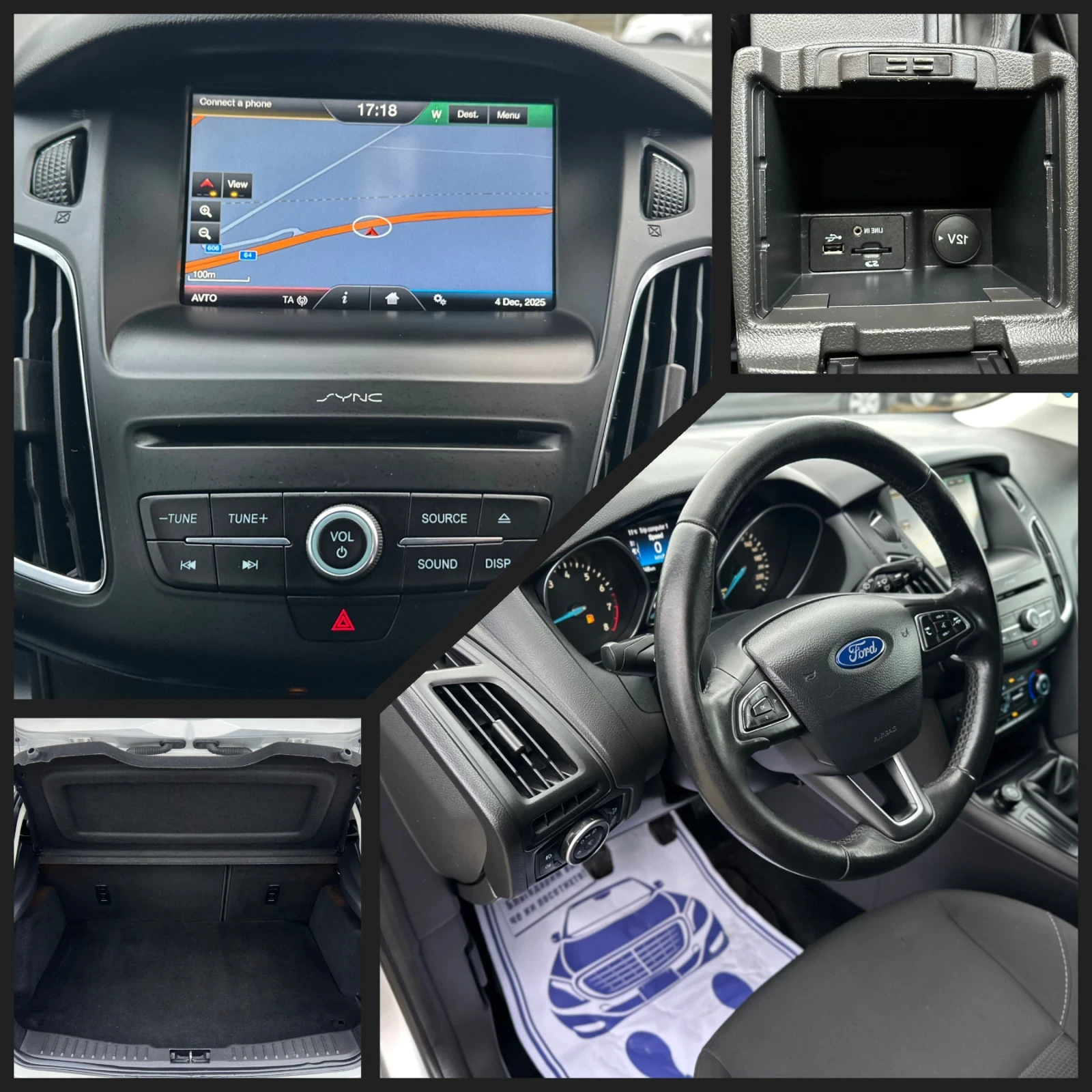 Ford Focus 1.6-120 * LPG / TITANIUM / NAVI*  | Mobile.bg   14