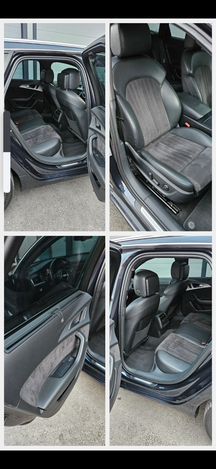 Audi A6 Avant 3.0 diesel 245k.c. S line 4x4 на въздух , снимка 12 - Автомобили и джипове - 55698633