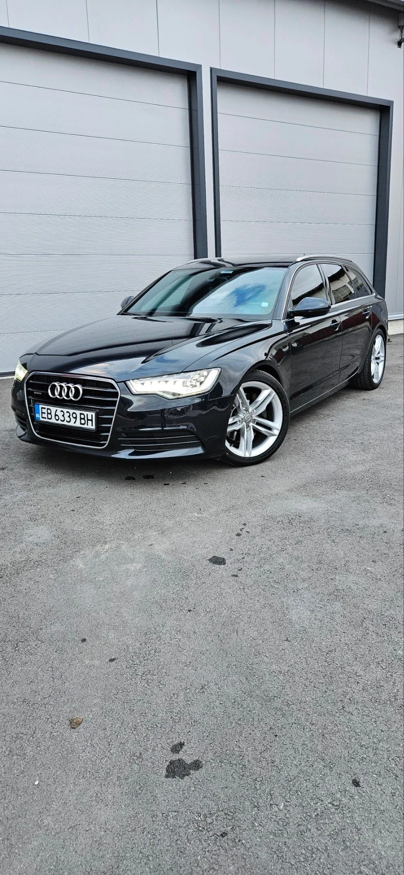 Audi A6 Avant 3.0 diesel 245k.c. S line 4x4 на въздух 