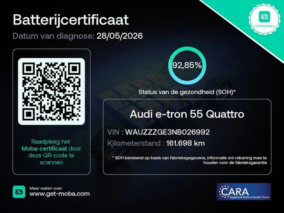 Audi E-Tron 55 QUATRRO 95KWh, 408к.с. 93% SOH -сертификат, снимка 16 - Автомобили и джипове - 55955290