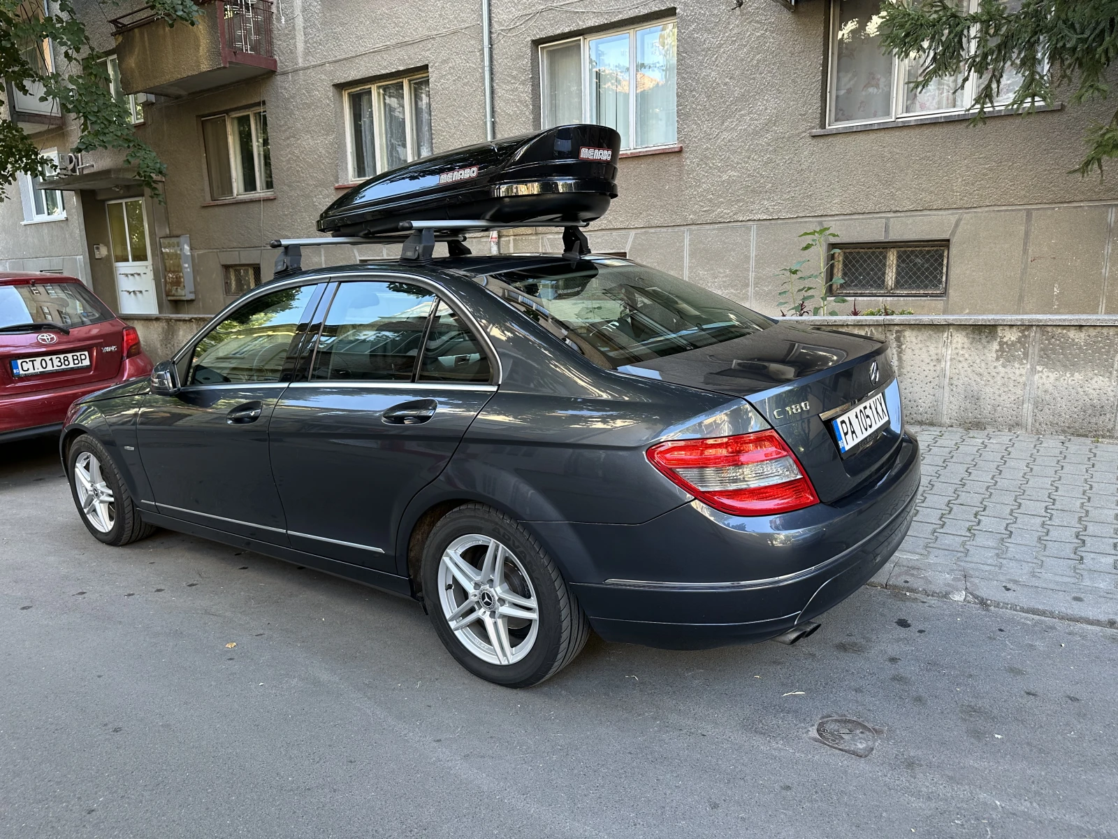 Mercedes-Benz C 180 c180 Kompressor, снимка 9 - Автомобили и джипове - 56228154