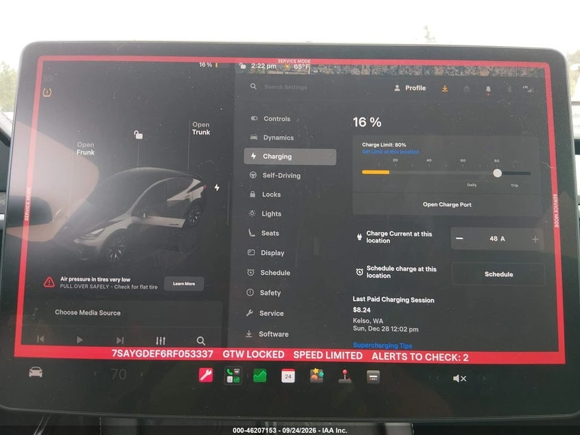 Tesla Model Y PERFORMANCE DUAL MOTOR ALL-WHEEL DRIVE, снимка 12 - Автомобили и джипове - 56424802