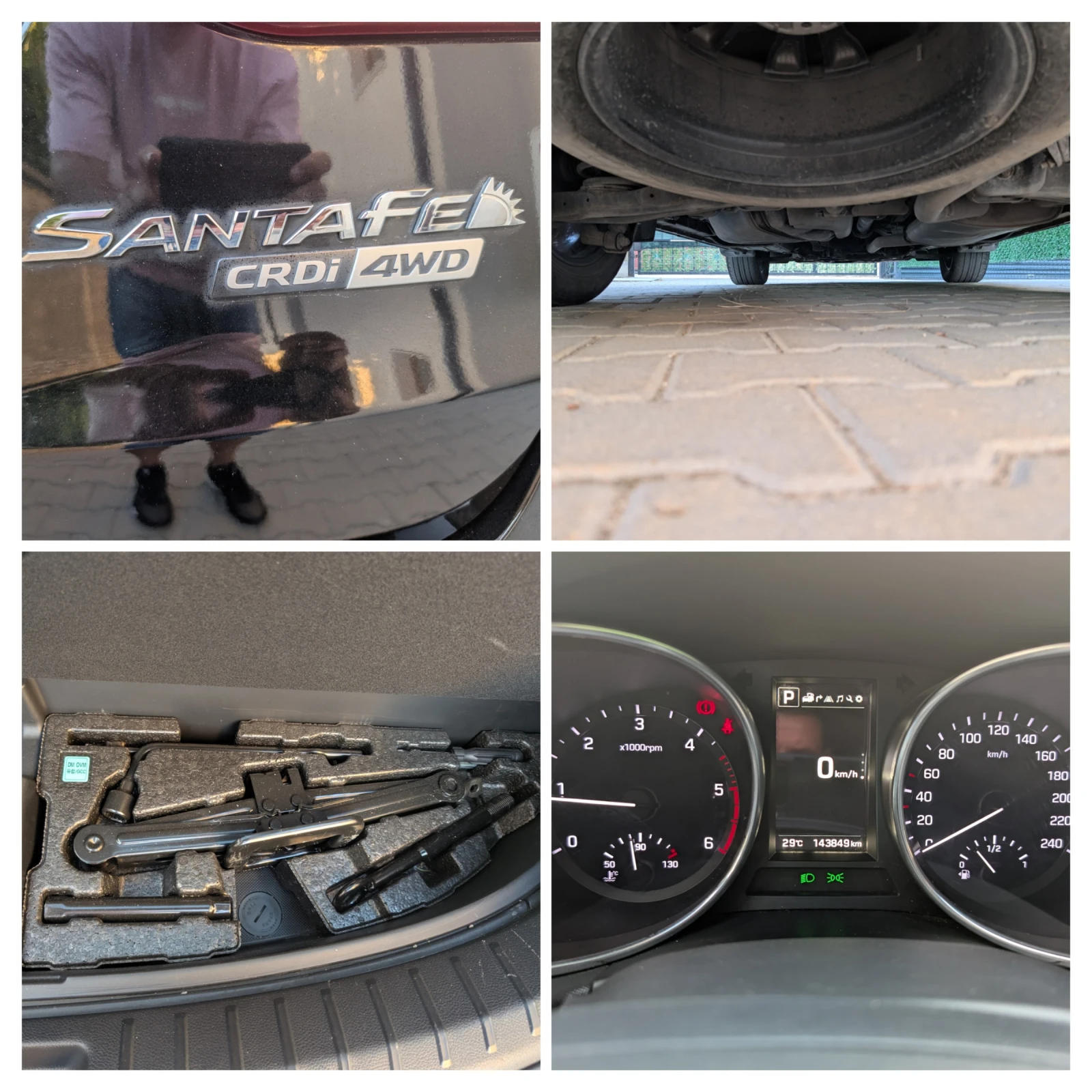 Hyundai Santa fe 2.2 200.* 4x4* Facelift* * 360  | Mobile.bg   16