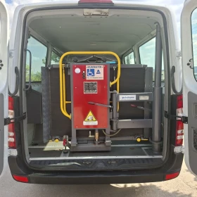 Mercedes-Benz Sprinter CDI 2 ZONE KLIMA 9MESTA RAMPA , снимка 10