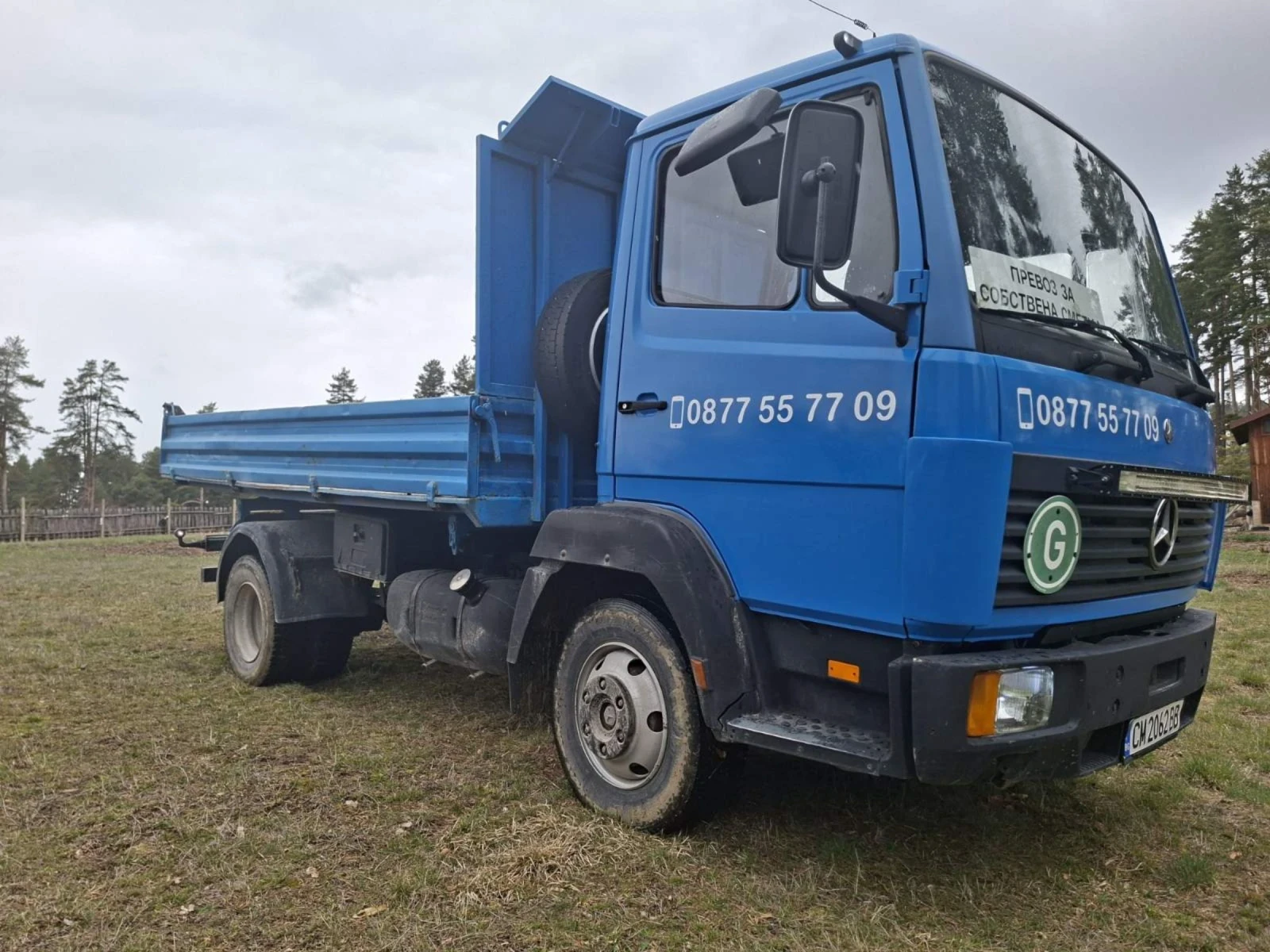 Mercedes-Benz 814d 814d, снимка 3 - Камиони - 54678114