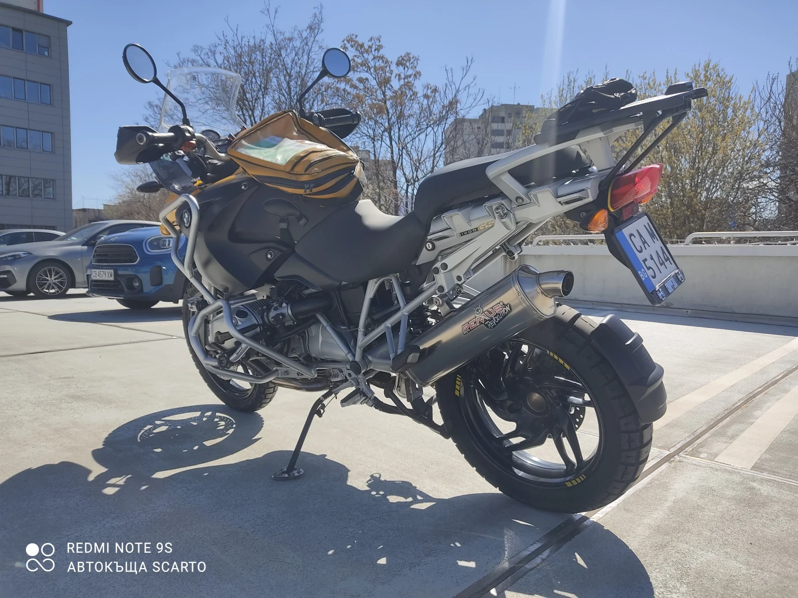 BMW R 1200 GS, с Комплект КУФАРИ, раница, ксенон , снимка 5 - Мотоциклети и мототехника - 54090133