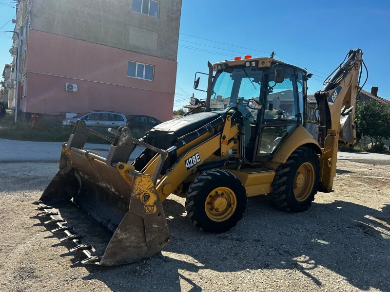 Багер Caterpillar 428E, снимка 8 - Индустриална техника - 47387004