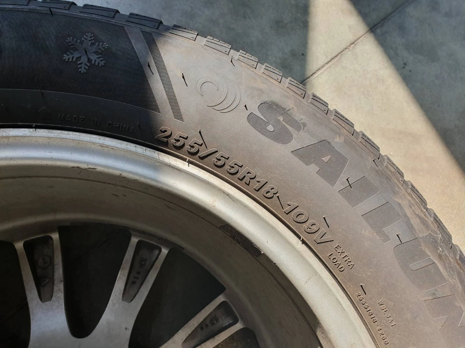 Гуми с джанти Sailun 255/55R18, снимка 4 - Гуми и джанти - 56104513