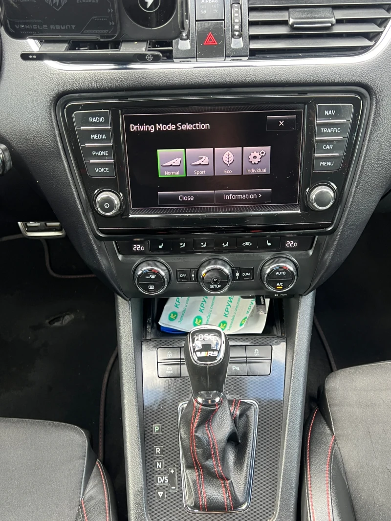 Skoda Octavia VRS - ТОП Състояние Лизинг, снимка 13 - Автомобили и джипове - 51599768