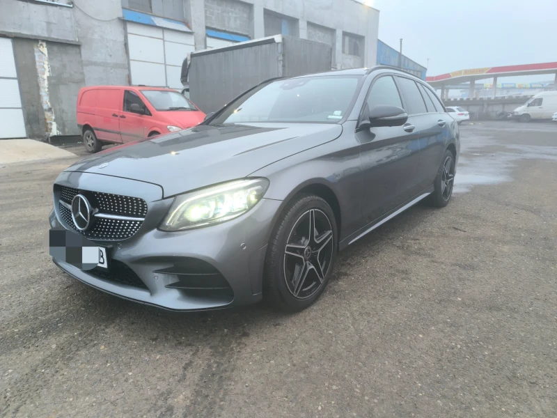 Mercedes-Benz C 220 194k 4MАТIK Мулти-лъч LedПанорама Burmester 360 Ka, снимка 2 - Автомобили и джипове - 52861092
