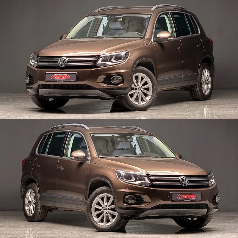 VW Tiguan 2.0 TDI 4Motion   Bi-Xenon   Climatronic   4x4, снимка 5 - Автомобили и джипове - 53190830