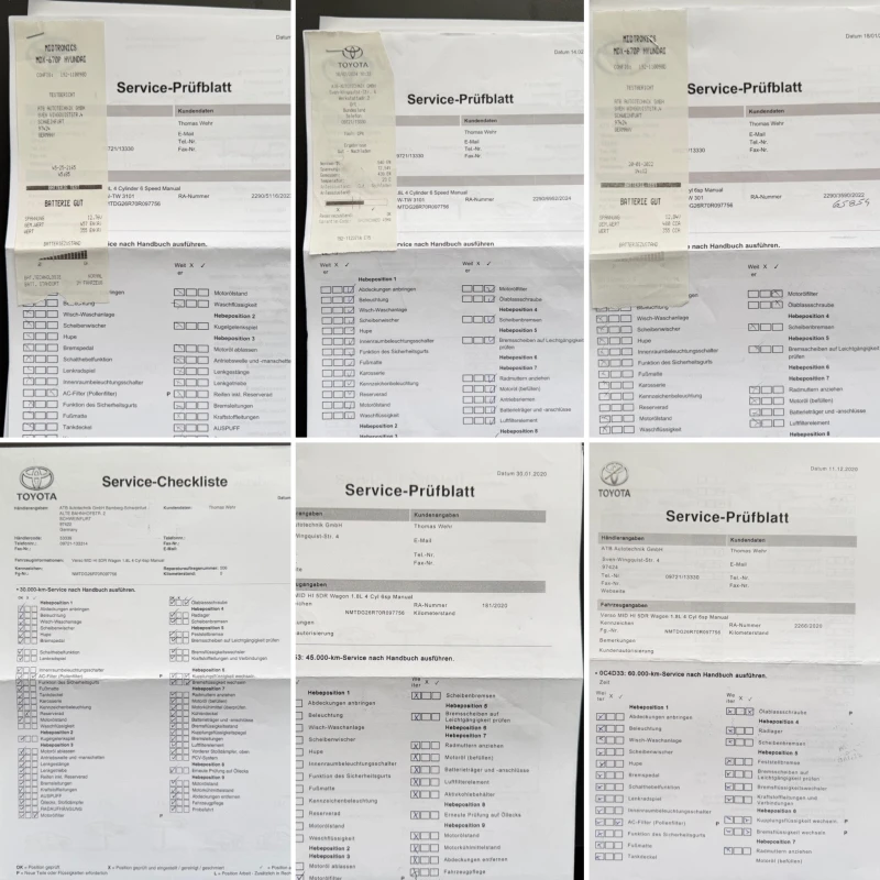 Toyota Verso 1.8I* СЕРВИЗНА КНИЖКА* ПЪЛНА  ИСТОРИЯ В ТОЙОТА, снимка 17 - Автомобили и джипове - 53464216